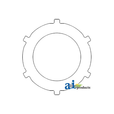 A & I Products Plate, Indep PTO Clutch 8" x8" x0.5" A-R46419